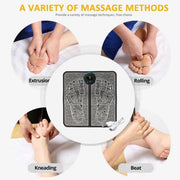 Ems Foot Massager Mat - Electric USB Charging Smart Display